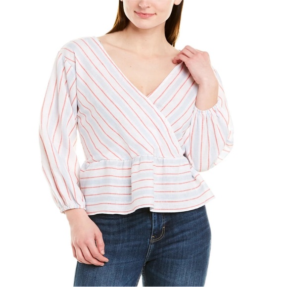 The Good Jane Something Special Surplice Blouse Revolve Brand - Picture 1 of 8